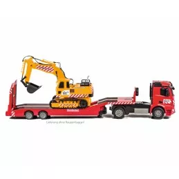 Camion Semi Remorque M-B Arocs + remorque porte-engin Carson Carson 500907307 - 2