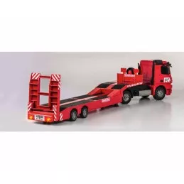 Camion Semi Remorque M-B Arocs + remorque porte-engin Carson Carson 500907307 - 8