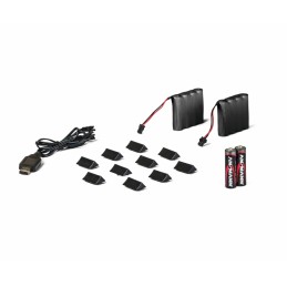 Camion Semi Remorque M-B Arocs + remorque porte-engin Carson Carson 500907307 - 11