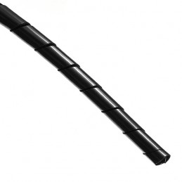 Black Spiral Sheath 6mm - 2m  A-GAINE-S6 - 2