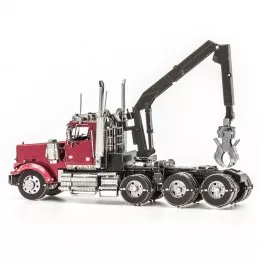 Camion Western Star 4900 Log Truck Metal Earth Metal Earth MMS178 - 5