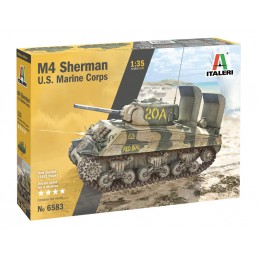 Char M4A2 Sherman US Marine Corps 1/35 Italeri Italeri I6583 - 2