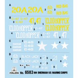 Tank M4A2 Sherman US Marine Corps 1/35 Italeri Italeri I6583 - 3