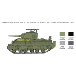 Tank M4A2 Sherman US Marine Corps 1/35 Italeri Italeri I6583 - 5