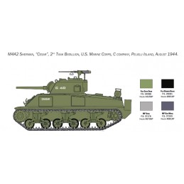 Tank M4A2 Sherman US Marine Corps 1/35 Italeri Italeri I6583 - 6