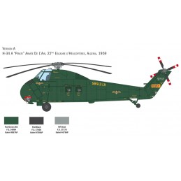 Helico H-34A Pirate / UH-34D 1/48 Italeri Italeri I2776 - 3