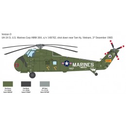 Helico H-34A Pirate / UH-34D 1/48 Italeri Italeri I2776 - 7