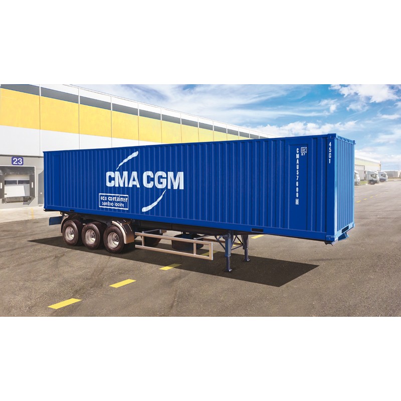 Remorque Container 40' 1/24 Italeri Italeri I3951 - 1