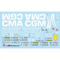 Remorque Container 40' 1/24 Italeri Italeri I3951 - 3