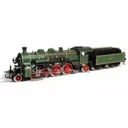 Locomotive vapeur S3/6 BR-18 1/32 kit construction bois métal OcCre OcCre 54002 - 1