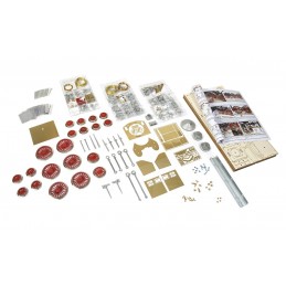 Locomotive vapeur S3/6 BR-18 1/32 kit construction bois métal OcCre OcCre 54002 - 9