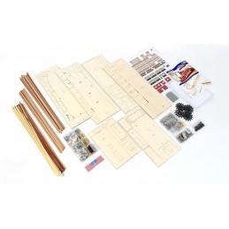 Bateau Mississippi 1/80 kit construction bois OcCre OcCre 14003 - 12