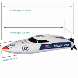 Boat Magic Vee V5 RTR Joysway Joysway 8106V5 - 4
