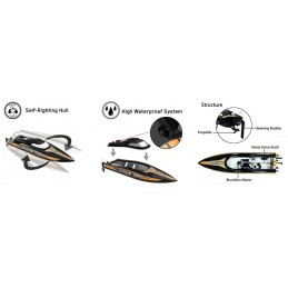 Boat Vector SR80 brushless RTR Volantex Volantex V798-4 - 6