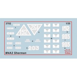 Char M4A2 Sherman 1/35 Zvezda Zvezda Z3702 - 7