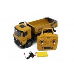 Camion benne RC en métal 10ch 1/14 2.4Ghz - HuiNa HuiNa Toys CY1582 - 5