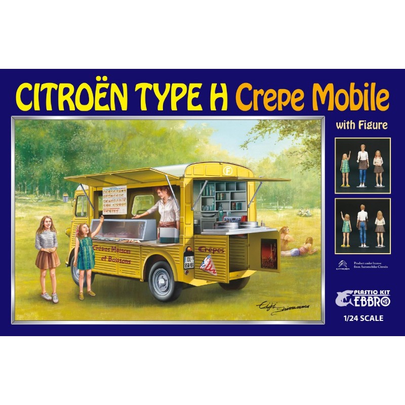 Citroen Type H "Mobile Crepe" 1/24 Ebbro Ebbro 25013 - 1