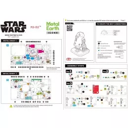 Premium Series R2-D2 Star Wars Metal Earth Metal Earth ICX131 - 6