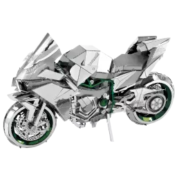 Kawasaki Ninja H2R Motorcycle Premium Series Metal Earth Metal Earth ICX021 - 1