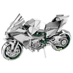 Moto Kawasaki Ninja H2R série premium Metal Earth Metal Earth ICX021 - 1