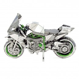 Kawasaki Ninja H2R Motorcycle Premium Series Metal Earth Metal Earth ICX021 - 3