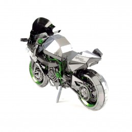 Moto Kawasaki Ninja H2R série premium Metal Earth Metal Earth ICX021 - 4
