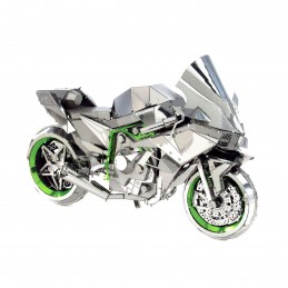 Moto Kawasaki Ninja H2R série premium Metal Earth Metal Earth ICX021 - 6