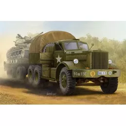 Camion bâché M19 avec remorque porte char 1/35 I Love Kit Hobby Boss 63501 - 1