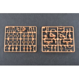 Camion bâché M19 avec remorque porte char 1/35 I Love Kit Hobby Boss 63501 - 3