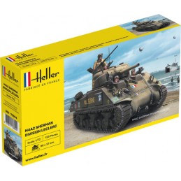 Tank M4A2 Sherman "Leclerc Division" 1/72 Heller Heller 79894 - 1