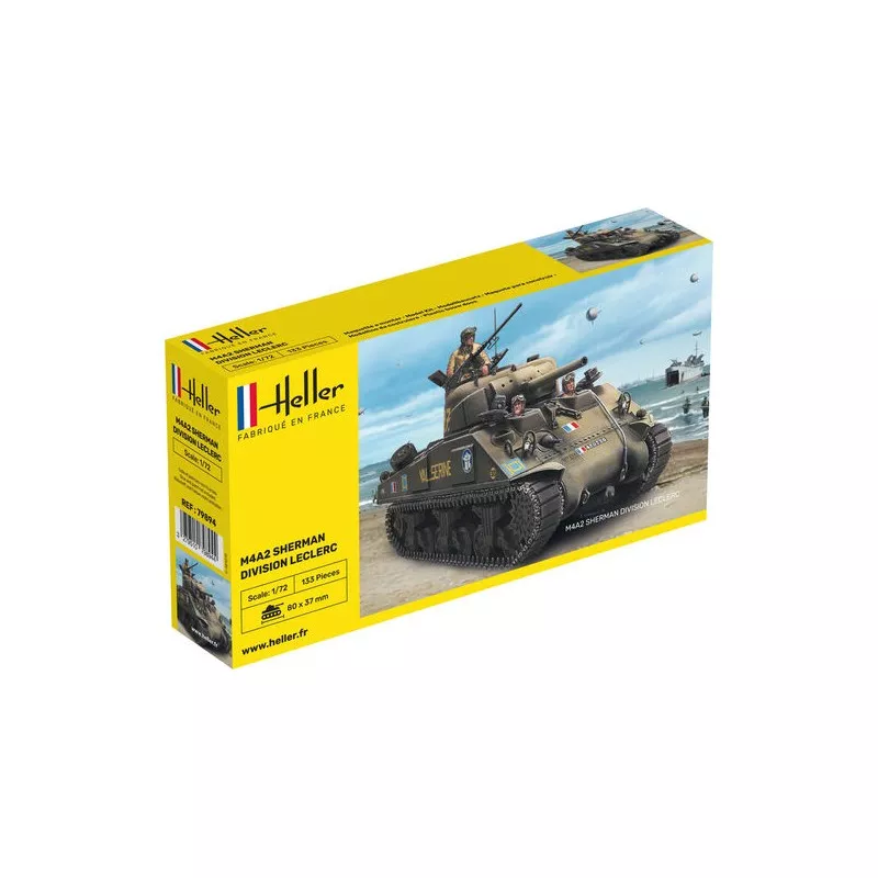 Char M4A2 Sherman "Division Leclerc" 1/72 Heller Heller 79894 - 1