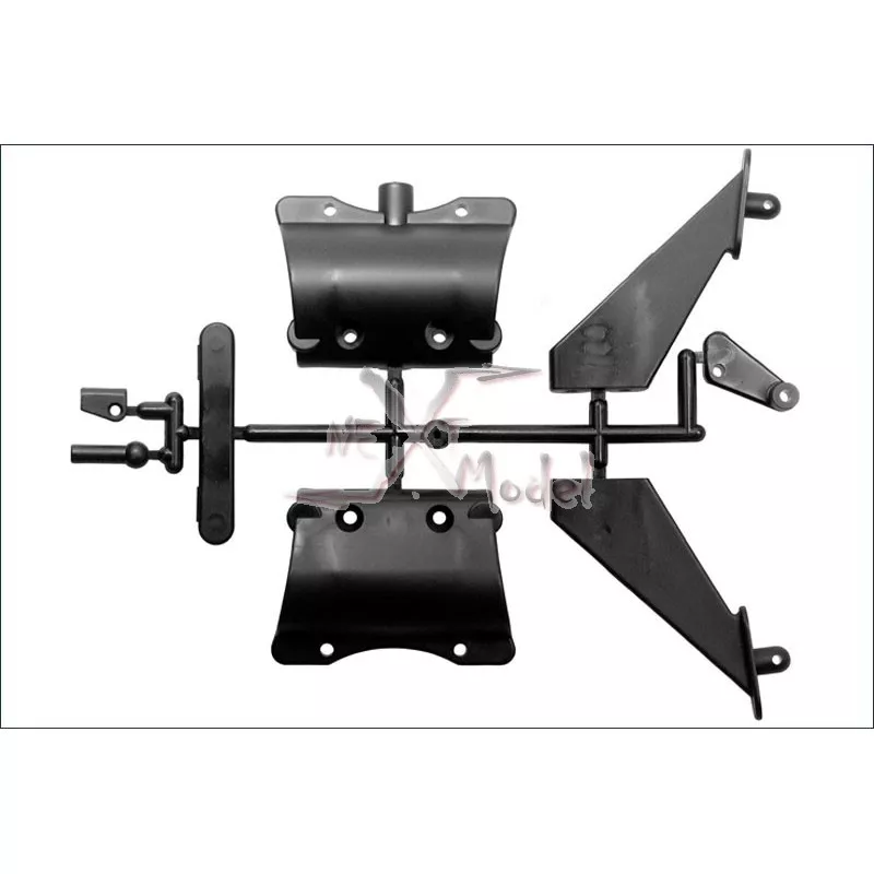 Pare chocs, Support aileron DBX / DST Kyosho TR104 - 2