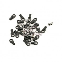 Rod end and ball screw set. Traxxas # 1942