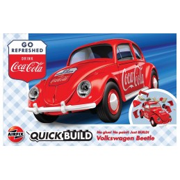 Volkswagen Beetle Coca-Cola - Quick Build Airfix Airfix J6048 - 1