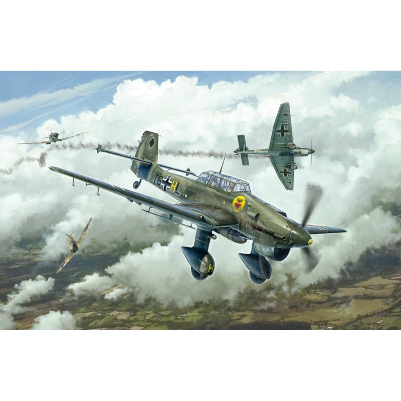 Junkers Ju87B Stuka Bat. d'Angleterre 1/48 Italeri Italeri I2807 - 1