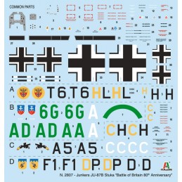 Junkers Ju87B Stuka Bat. d'Angleterre 1/48 Italeri Italeri I2807 - 3