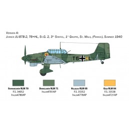 Junkers Ju87B Stuka Bat. d'Angleterre 1/48 Italeri Italeri I2807 - 4
