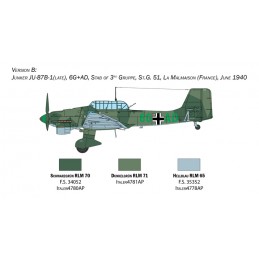 Junkers Ju87B Stuka Bat. d'Angleterre 1/48 Italeri Italeri I2807 - 5