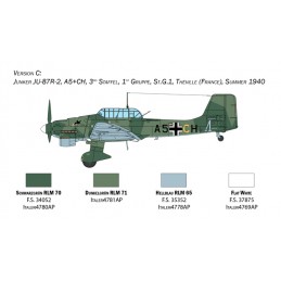 Junkers Ju87B Stuka Bat. d'Angleterre 1/48 Italeri Italeri I2807 - 6