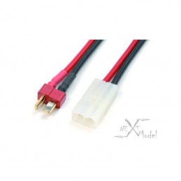 Adaptateur Dean male / Tamiya femelle 14AWG 10cm DYS 8139DEAN - 2