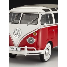 Combi Volkswagen T1 Samba Bus 1/24 + peintures Revell Revell 67399 - 3