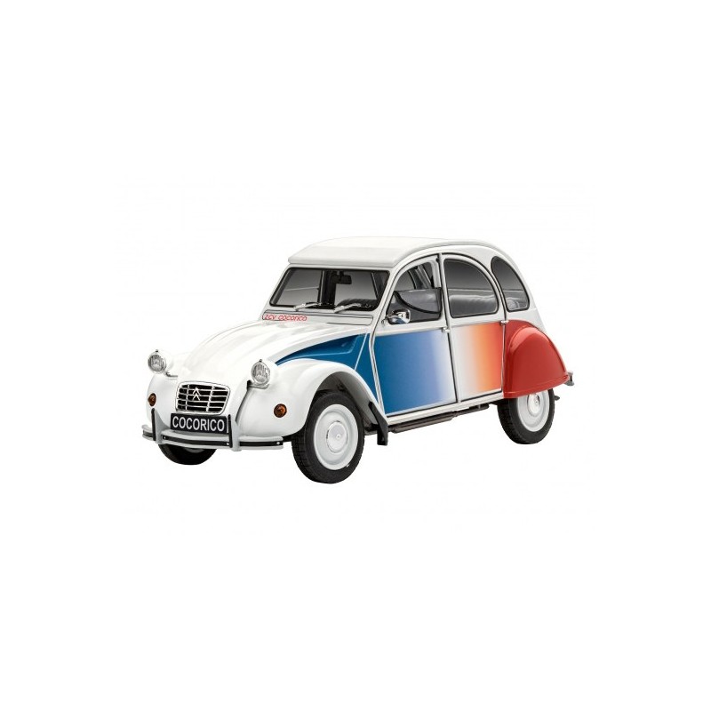 Citroen 2 CV Cocorico 1/24 + peintures Revell Revell 67653 - 1