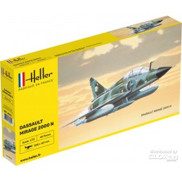 Mirage 2000 N 1/72 Heller + colle et peintures Heller HEL-56321 - 1