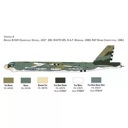 Aircraft B-52H Stratofortress 1:72 Italeri Italeri I1442 - 5