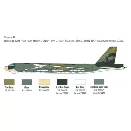 Aircraft B-52H Stratofortress 1:72 Italeri Italeri I1442 - 6
