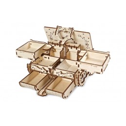 Jewelry box with amber 3D wood UGEARS UGEARS UG-70090 - 4
