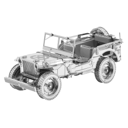 Iconx Véhicule militaire Jeep Willys Overland Metal Earth Metal Earth ICX139 - 1