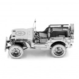 Iconx Véhicule militaire Jeep Willys Overland Metal Earth Metal Earth ICX139 - 3