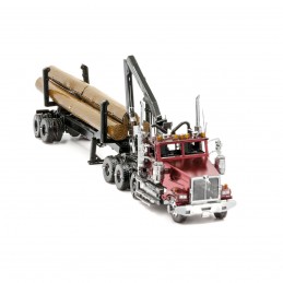 Iconx Camion grumier Western Star 4900 avec remorque Metal Earth Metal Earth ICX136 - 6
