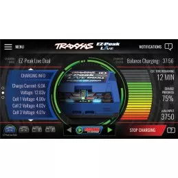 Chargeur rapide 100W 2973G + 2X Lipo 4S 6700mAh 2890X Traxxas Traxxas TRX-2997G - 3